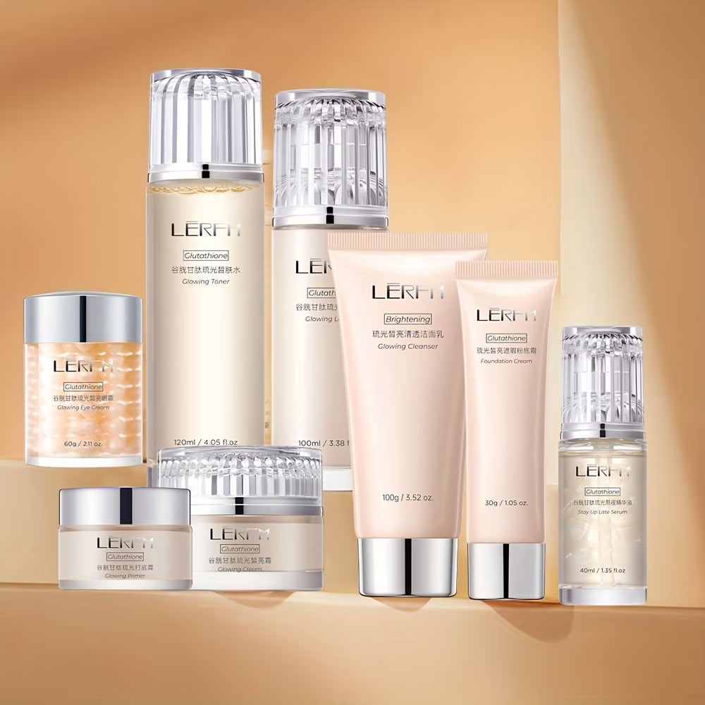 8pcs LNFK Glutathione Hydration Skincare Set