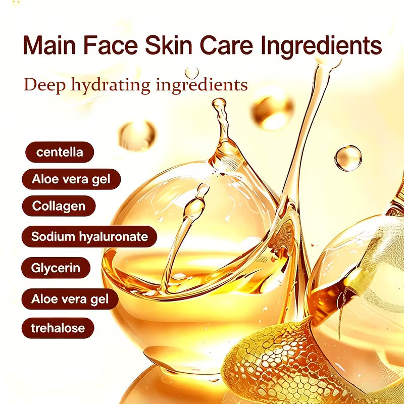 6pcs Snail Skincare Set & 6pcs Luxury Golden Protein Set
