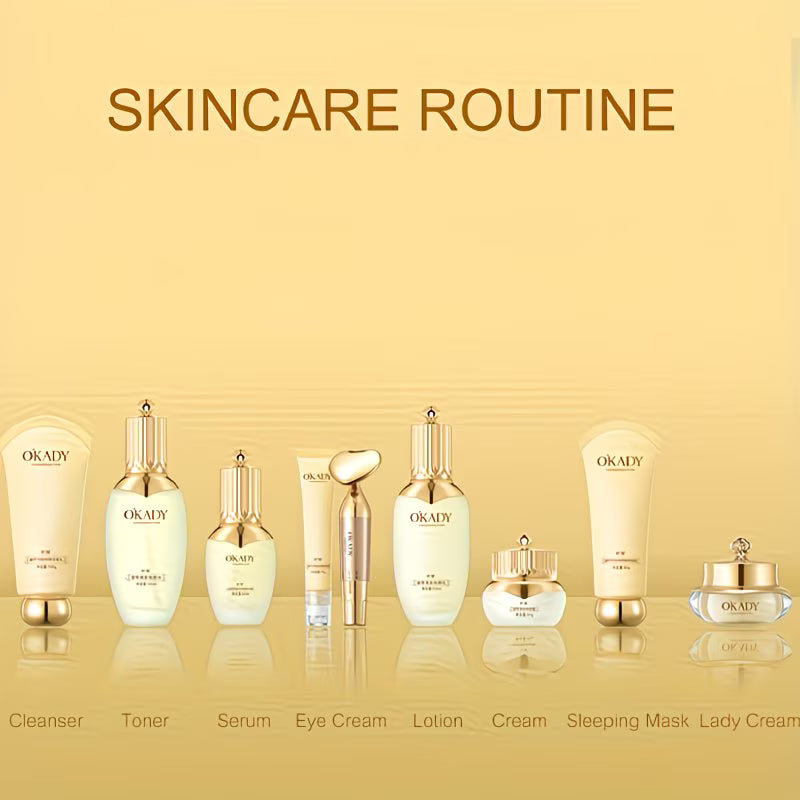 OPE Essence aufhellendes und strahlendes Haut 9-teiliges Set