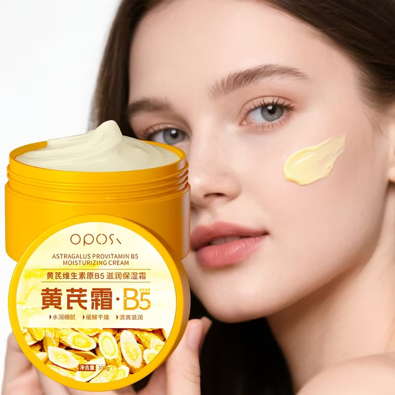 Astragalus & Pro-Vitamin B5 Moisturising Cream 300g – Niacinamide & Olive Oil for Dry Skin