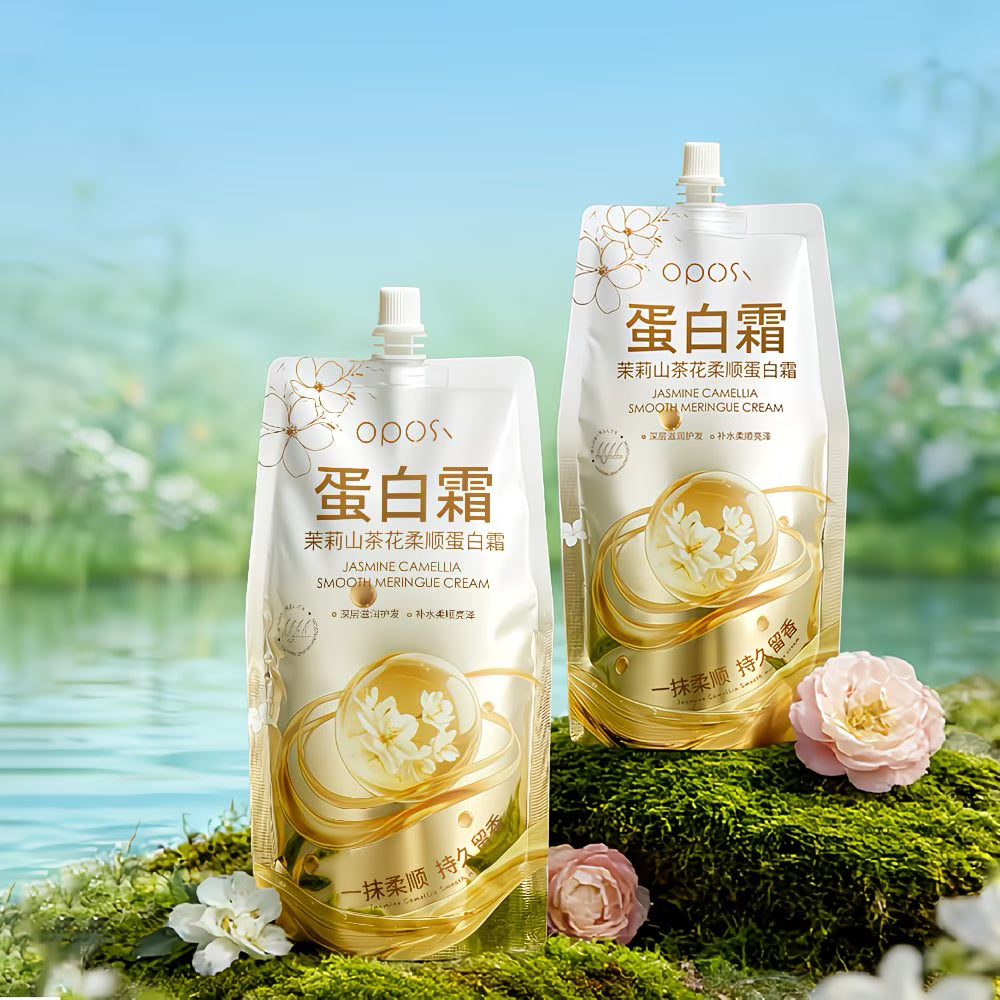 Jasmine & Camellia Keratin Smoothing Hair Mask — 500ml
