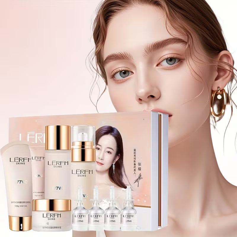 377 6pcs Light Beige Care Set - Contains VC Ingredient