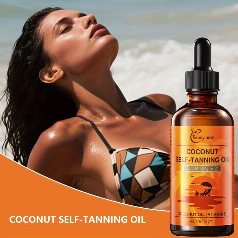 Beautyturess Moisturizing Coconut Self-Tanning Oil