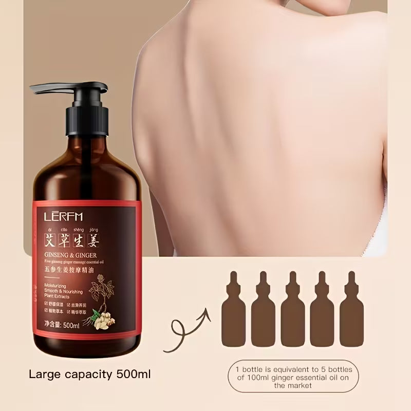 Mugwort And Ginger Massage Oil