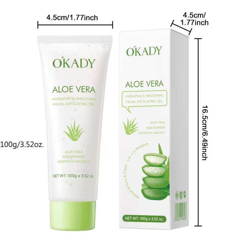 Exfoliating Gel – Aloe Vera, Niacinamide & Centella Asiatica | All Skin Types