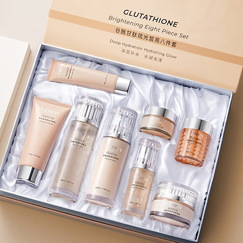 8pcs LNFK Glutathione Hydration Skincare Set