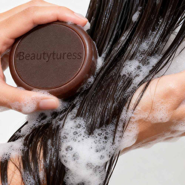 Beautyturess Polygonum Multiflorum & Platycladus Orientalis Leaf Shampoo Bar (120g)