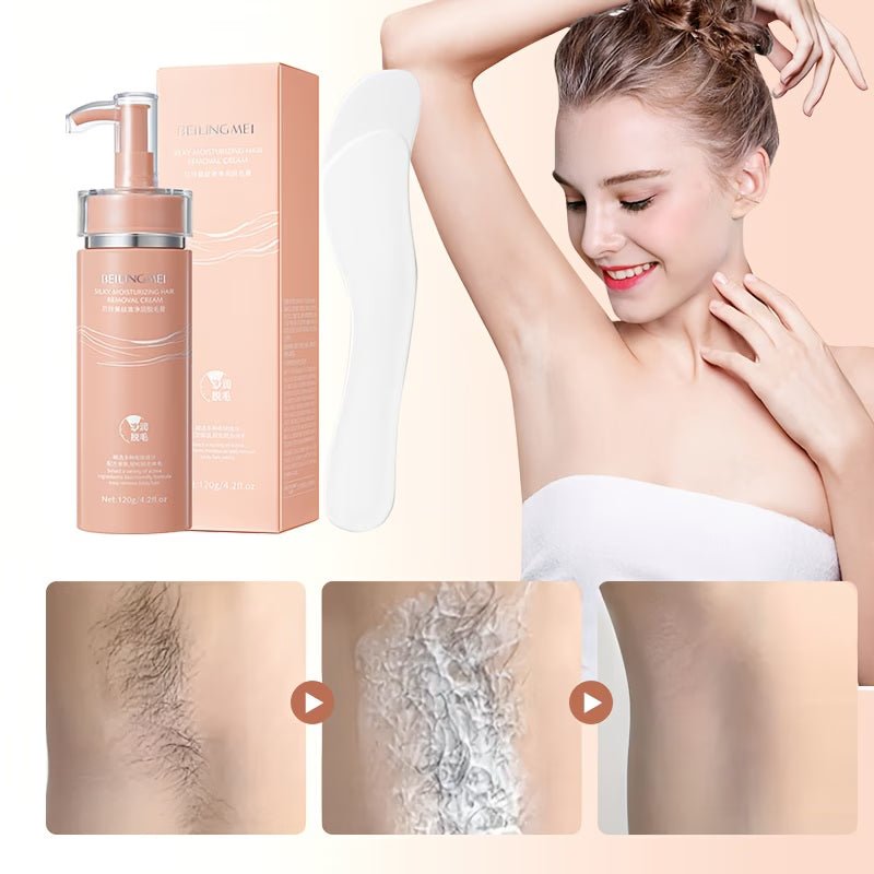 《The Bulk & Buy Store》Fast-Acting Hair Removal Cream – Gentle & Non-Irritating for Underarms, Legs & Face, 120g | Minimum order of 5 pieces, starting from £11.67