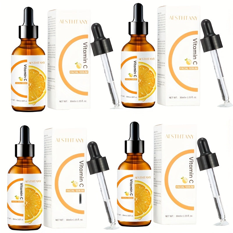 Vitamin C Brightening Facial Serum with Hyaluronic Acid & Panthenol – 30ml