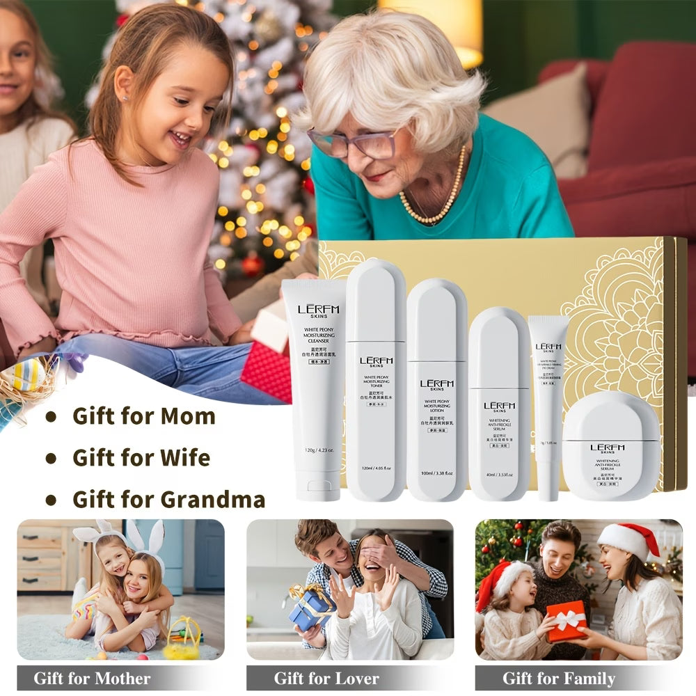 《The Bulk & Buy Store》White Peony Firming Skincare Set with Ginseng
