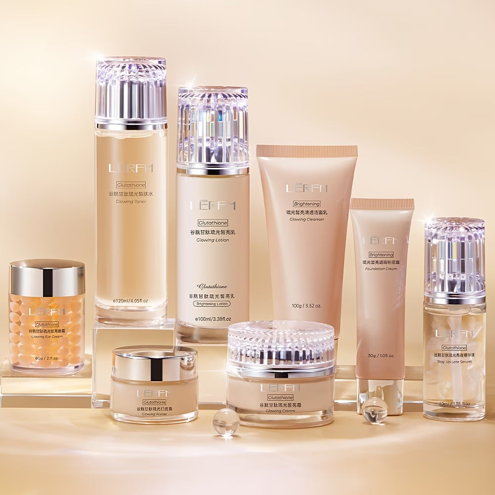 8pcs LNFK Glutathione Hydration Skincare Set