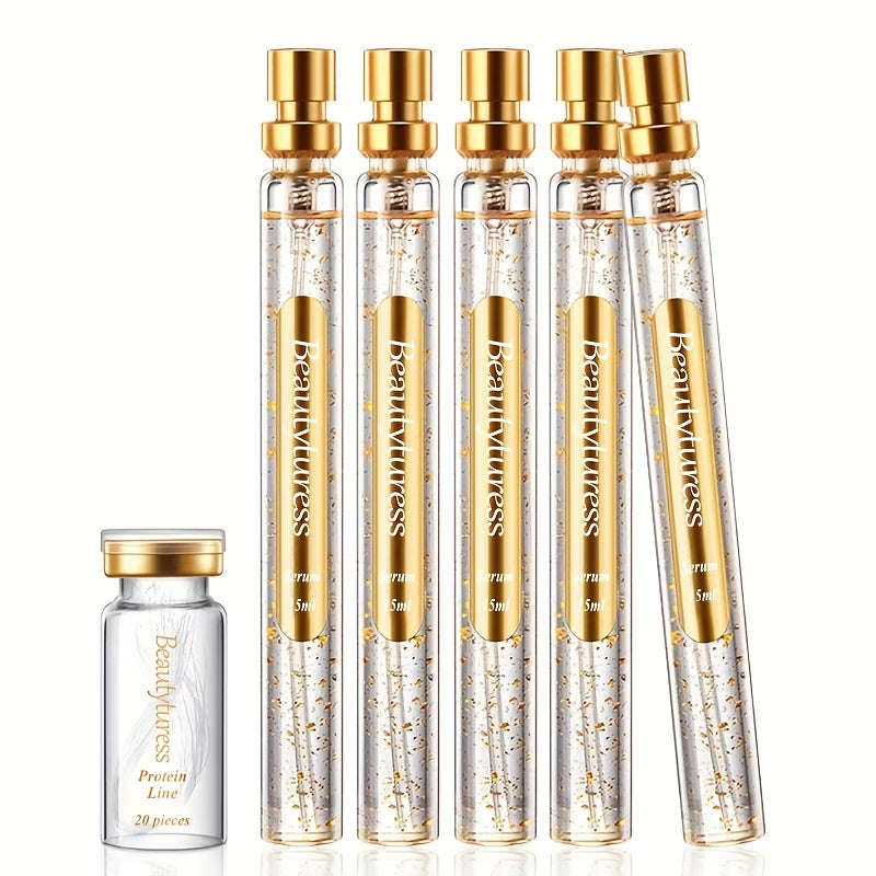 Golden Collagen & Peptide Skincare Gift Set – Lifting & Brightening