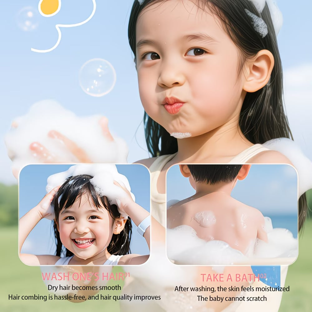 Children's Bubble Shampoo & Body Wash — 500ml