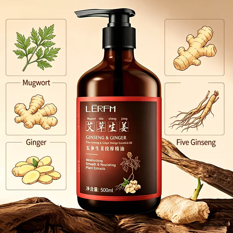 Mugwort And Ginger Massage Oil