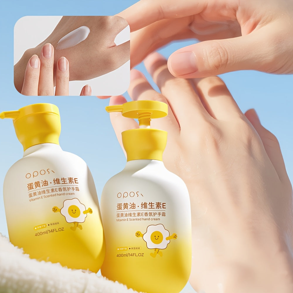Egg Yolk Oil & Vitamin E Hand Cream — 400ml