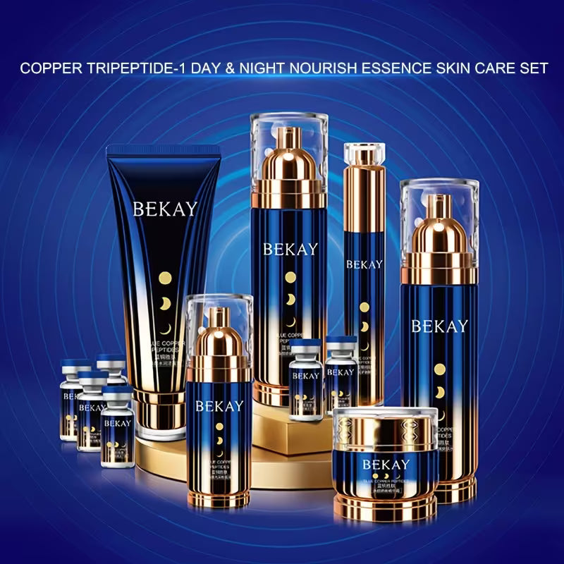 Blue Copper Peptide Skin Care Gift Set 12 Sets
