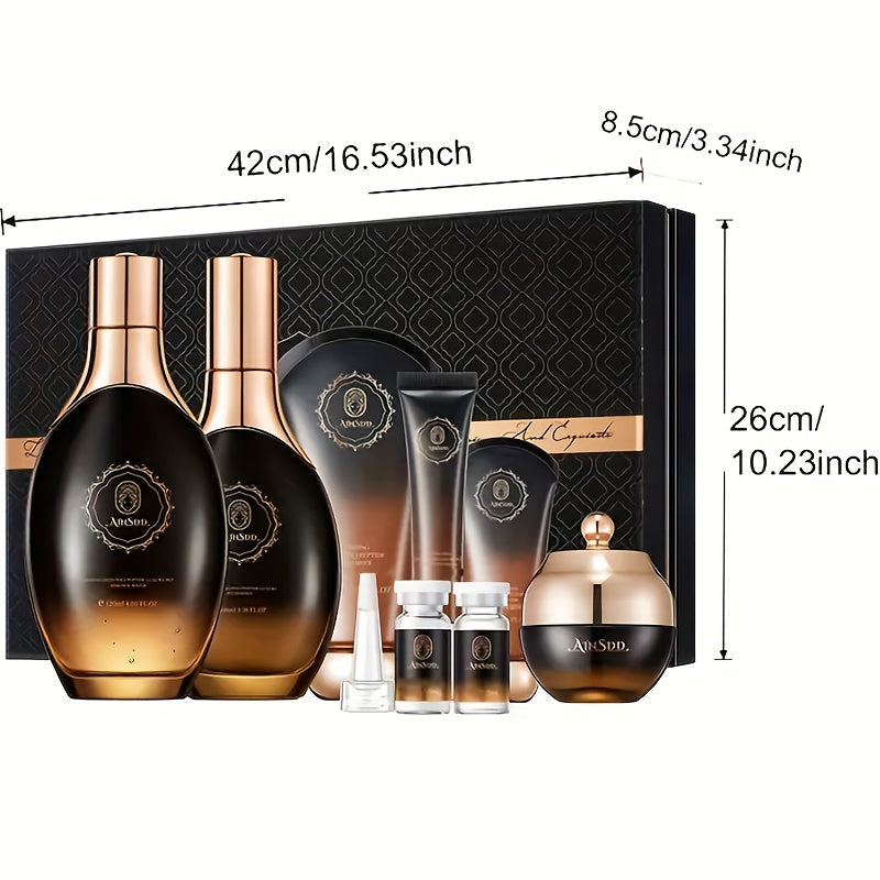 Ginseng & Peptide Luxury Skincare Set – 12-Piece Collection