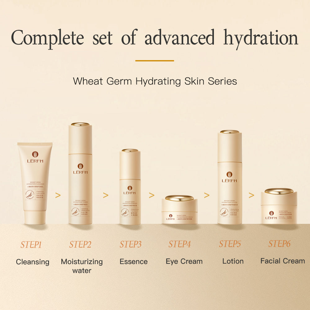《The Trade & Retail Store》LĒRFM Wheat Germ Hydrating & Protective 6-Piece Set