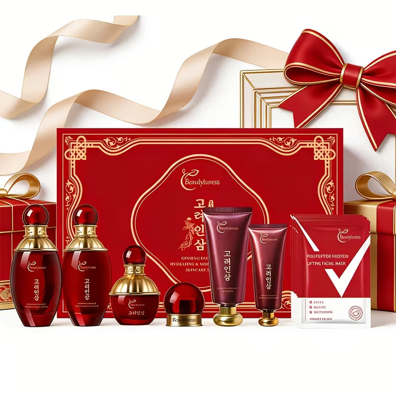 Premium 6-Piece Korean Ginseng Skincare Set