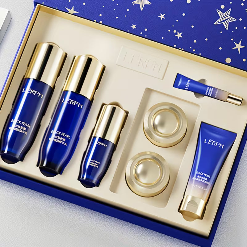 《The Trade & Retail Store》LĒRFM Black Pearl Intensive Luxury Facial Care Gift Set (7-Piece Set)