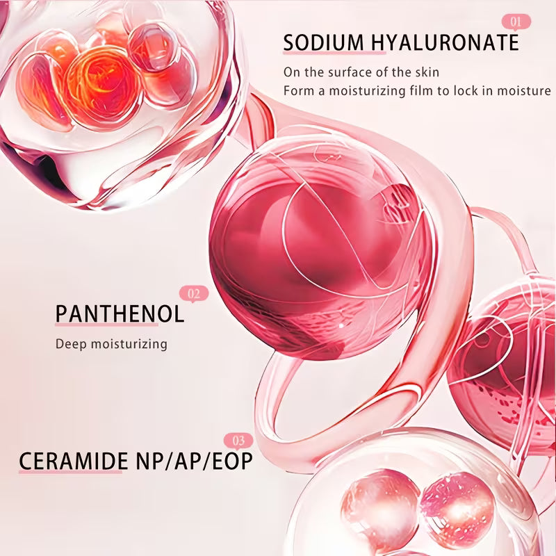 Sakura Cherry Blossom 12-Piece Skincare Set for Women – Glycerin & Hyaluronic Acid Hydrating Kit | Hypoallergenic Gift Box