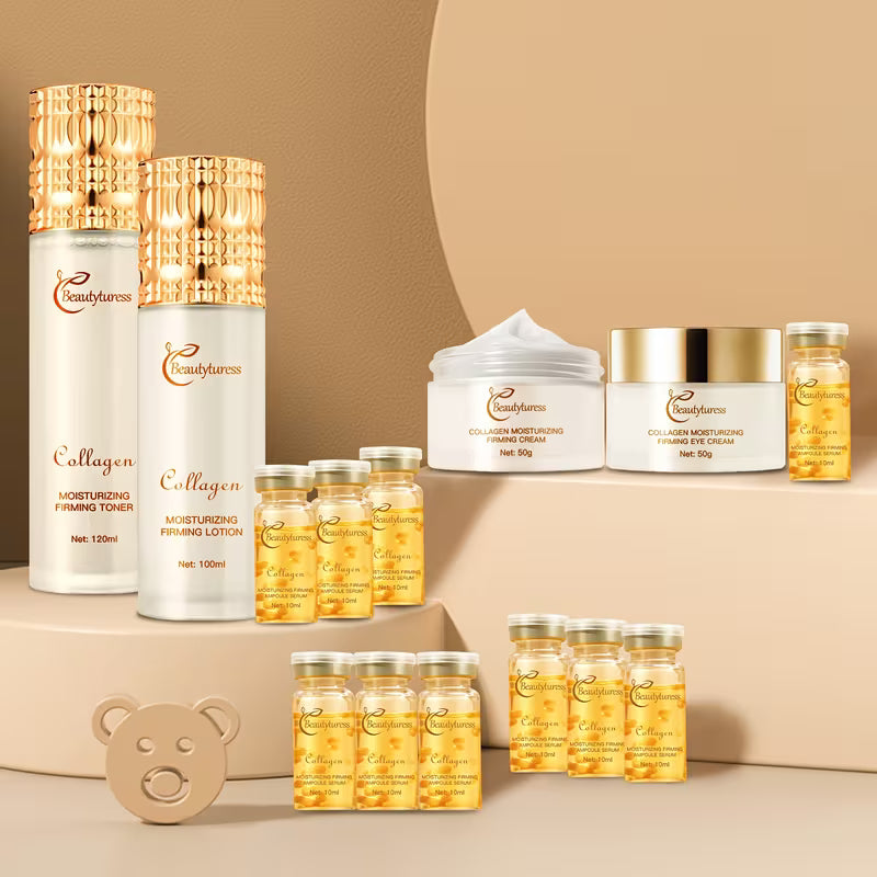 Gentle Korean Skincare Collagen Set (14-Piece Set)