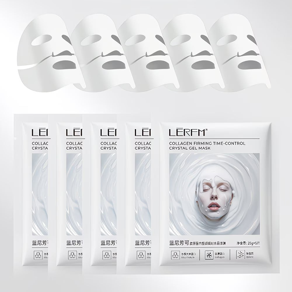 5-Pack High-Moisture Collagen Face Masks