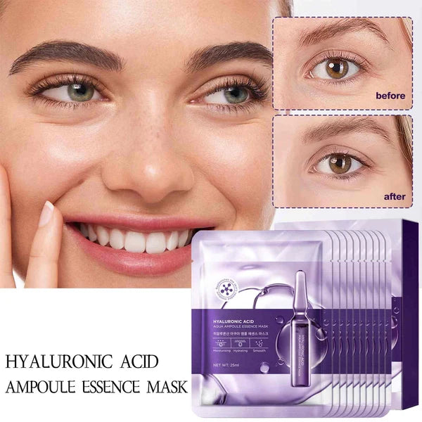 Beautyturess Hyaluronic Acid Hydrating Ampoule Mask(25ml × 10 sheets)