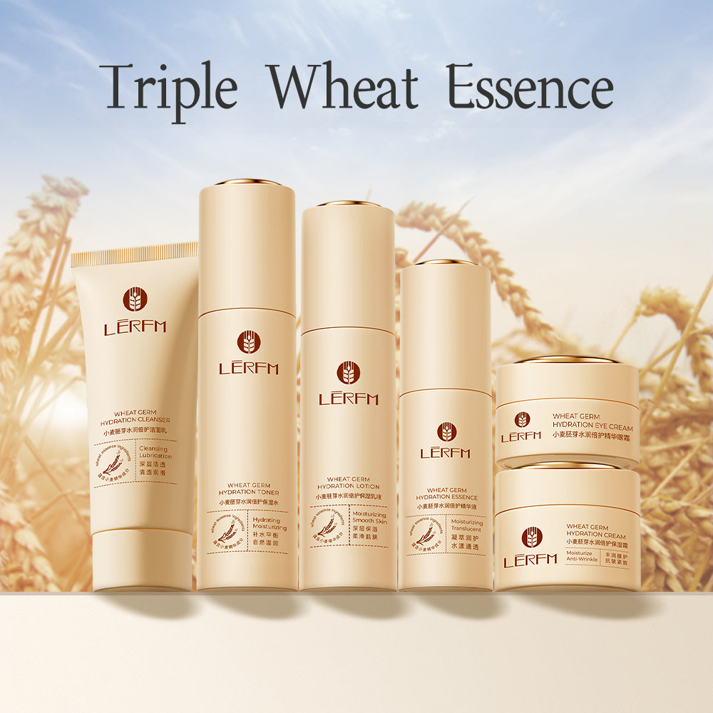 《The Trade & Retail Store》LĒRFM Wheat Germ Hydrating & Protective 6-Piece Set