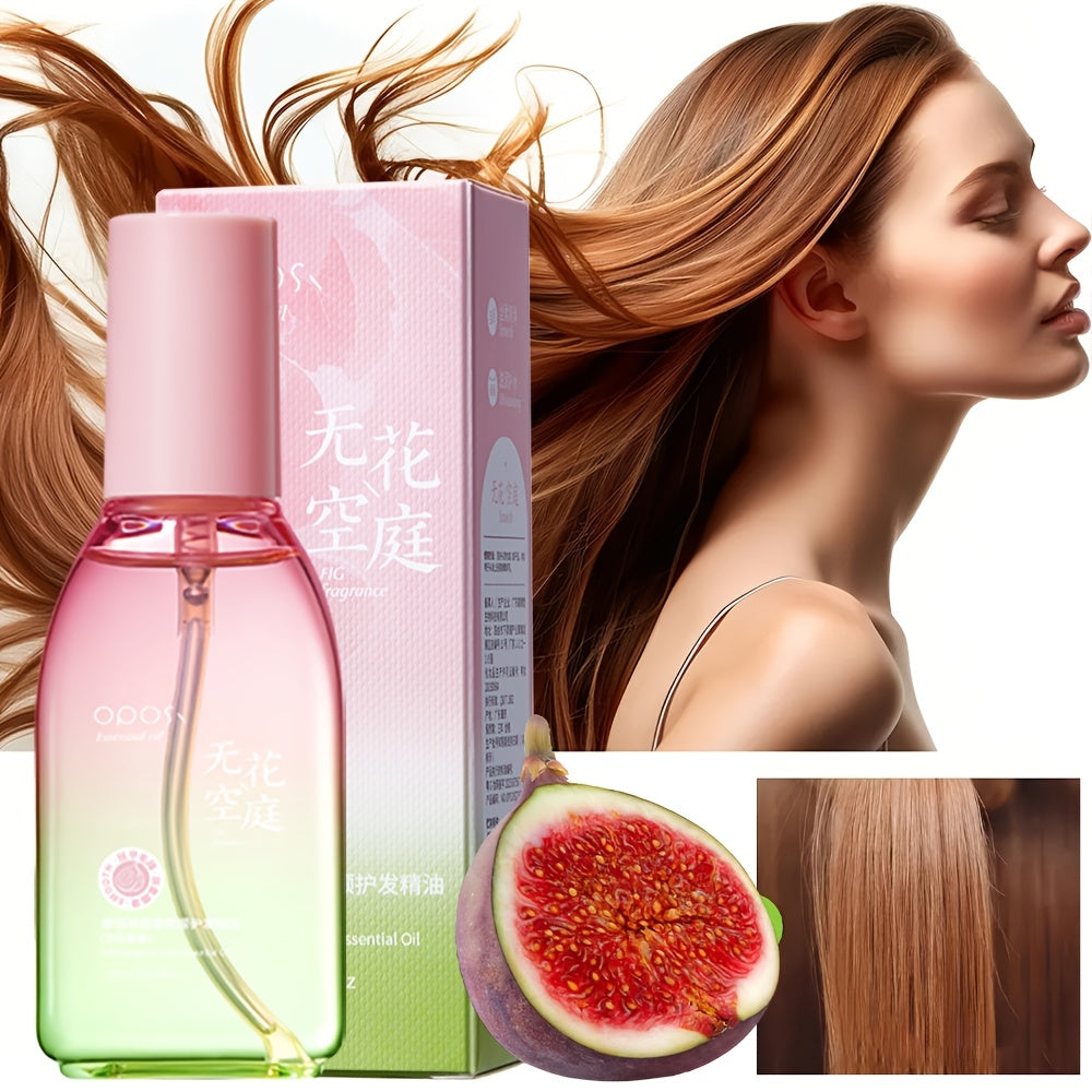 Fig & Moroccan Botanical Hair Oil – Smoothing, Nourishing & Frizz Control with Gardenia & Vitamins | 100ml