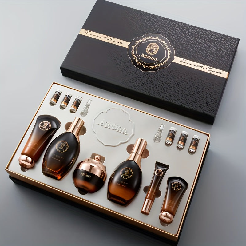 Ginseng & Peptide Luxury Skincare Set – 12-Piece Collection