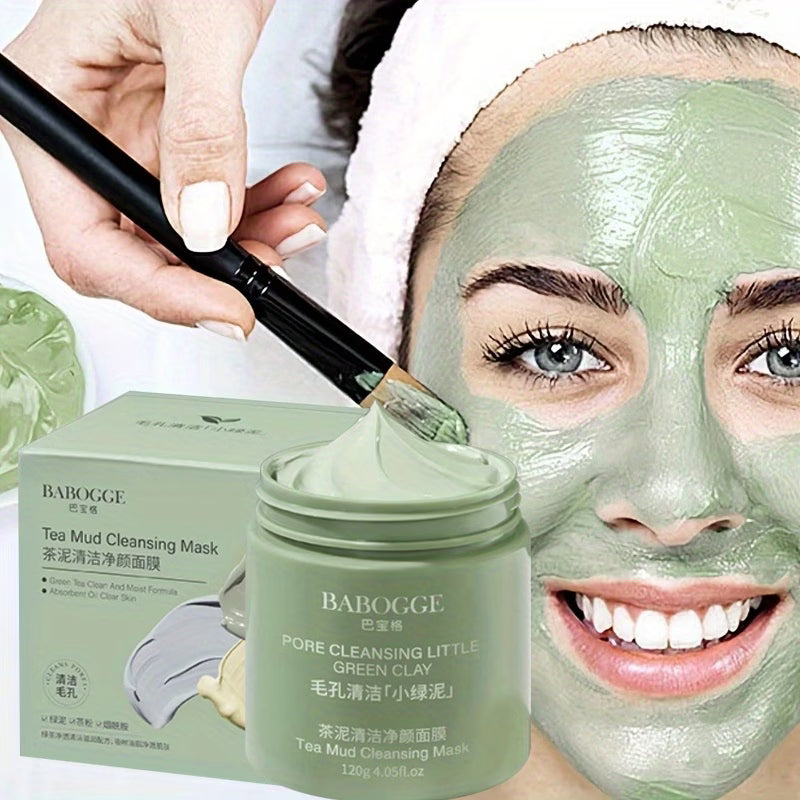 Tea Mud Facial Mask - Thorough Cleansing & Oil Regulation