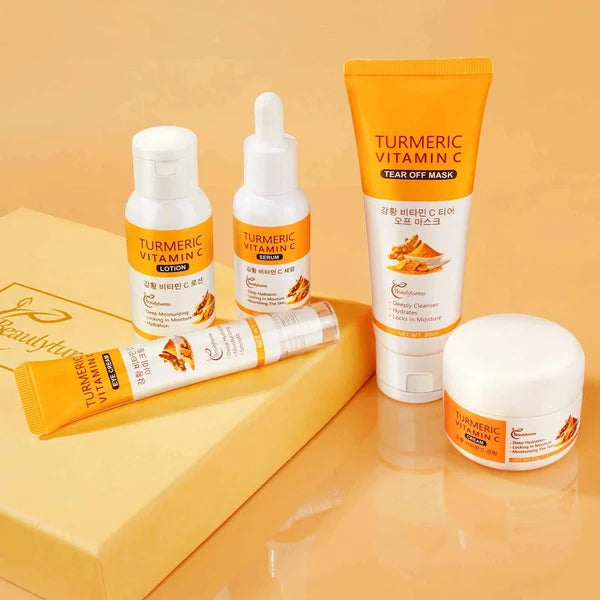 Beautyturess Turmeric Set Kit (Five Pieces)