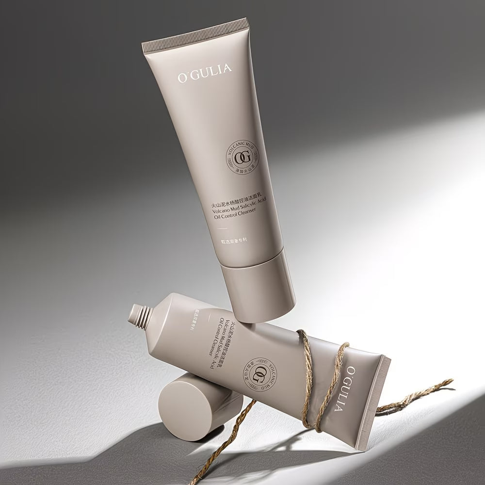 Volcanic Mud & Salicylic Acid Oil-Control Cleanser