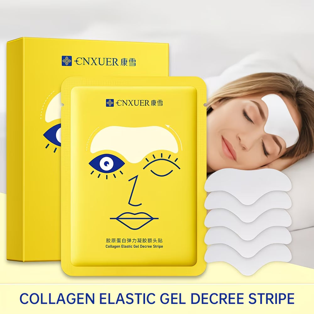 5er-Pack Kollagen-Gel-Stirnpads