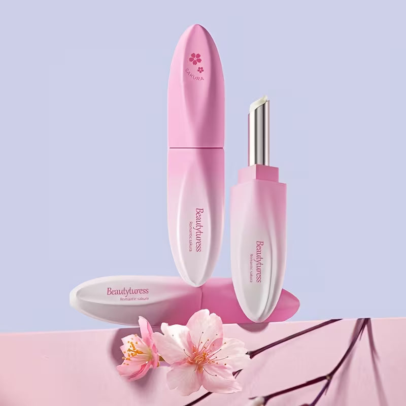 Romantic Sakura Lip Balm – Hypoallergenic, Moisturising & Long-Lasting Nourishment