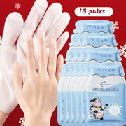 《The Bulk & Buy Store》15-pack, Milk Niacinamide Hand Mask Skincare Set | Starting from 5 items, as low as £24.96