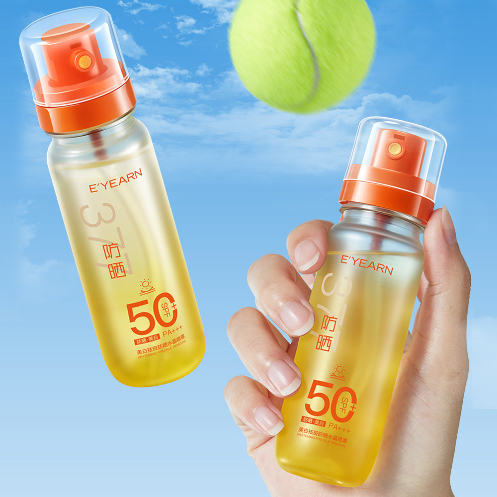 E'YEARN Whitening, Spot-Removing, and Sunscreen Crystal Spray SPF50+ PA+++ (Orange Gradient) 90ml