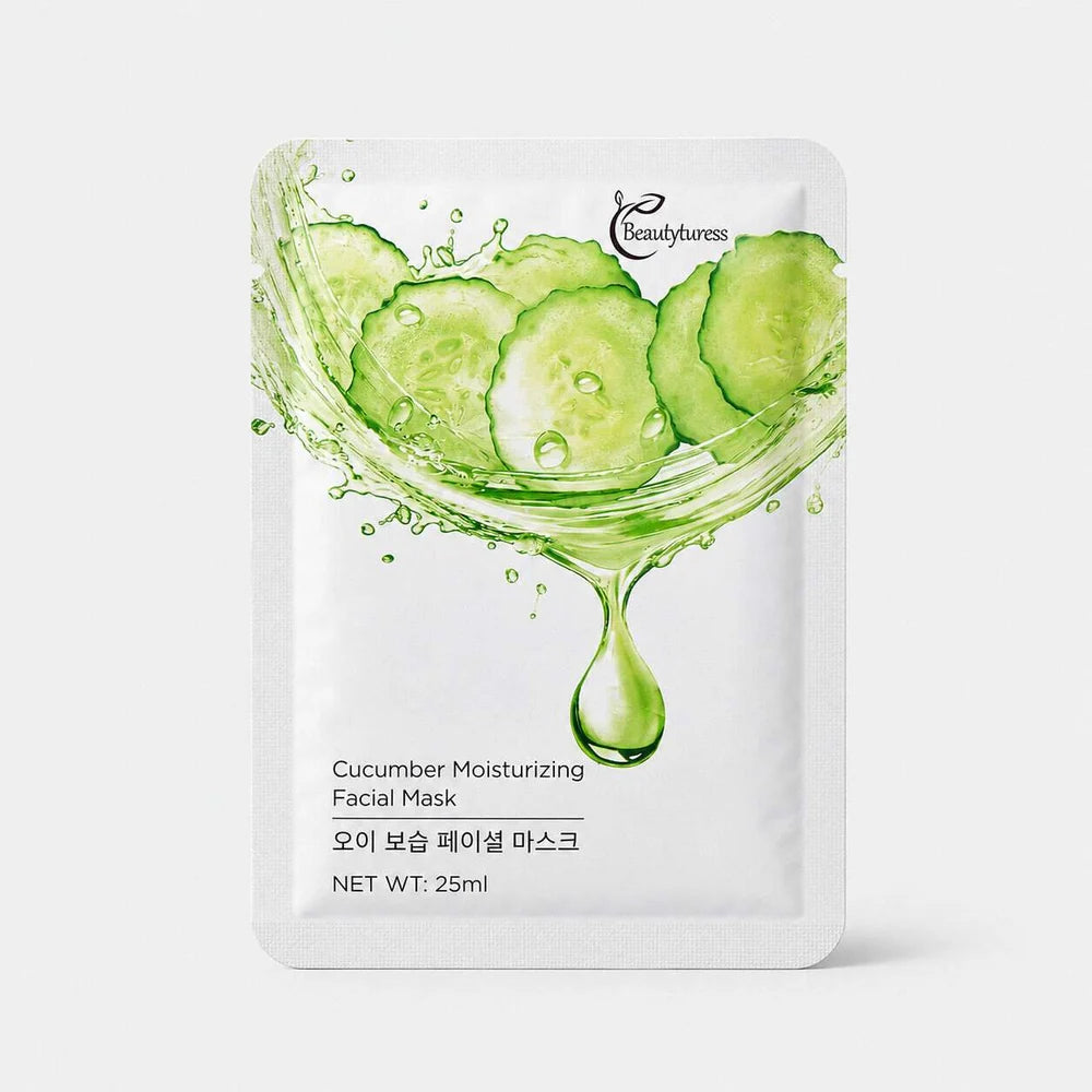 Beautyturess Cucumber Hydrating & Moisturizing Mask (25ml x 1 sheet)