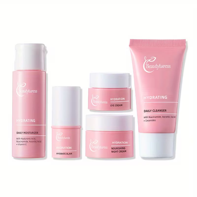 Travel Essential Hydrating Skincare Set