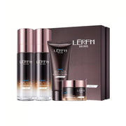 Men's Tea Extract Oil Control Skincare Set – Niacinamide, Salicylic Acid & Sea Salt Gift Box