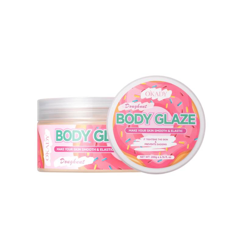 200g / 7 oz. Lang anhaltende feuchtigkeitsspendende Donut Body Cream