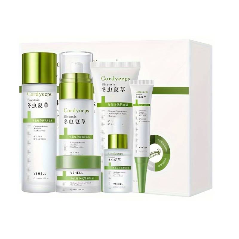Cordyceps Herbal Skincare Gift Set – Hydrating & Moisturising, All Skin Types