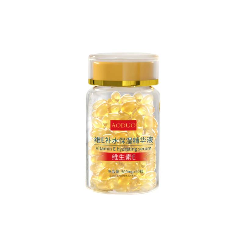 Vitamin E & Ginseng Hydrating Facial Serum – Lightweight, Deeply Moisturising Travel Size