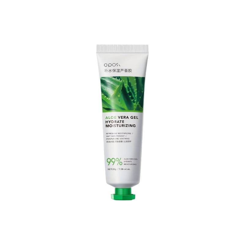 99% Aloe Vera Moisturizing Gel with Hyaluronic Acid – Soothing, Non-Greasy & Sensitive Skin Safe
