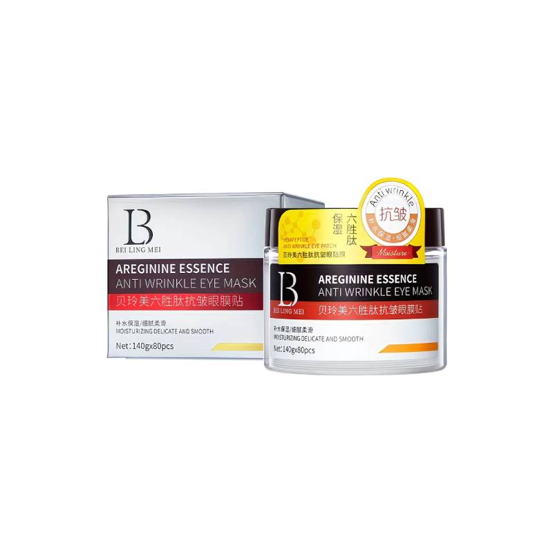 Bailingmei Hexapeptide Anti-Wrinkle Eye Masks (140g / 80 Patches)