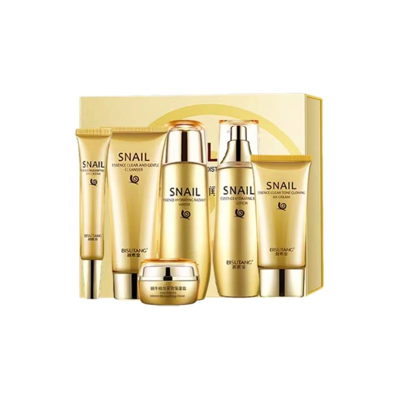 6pcs Snail Skincare Set & 6pcs Luxury Golden Protein Set