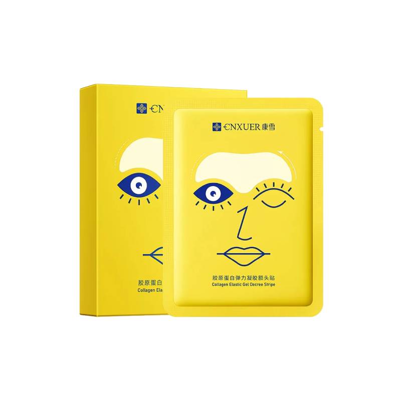 5er-Pack Kollagen-Gel-Stirnpads