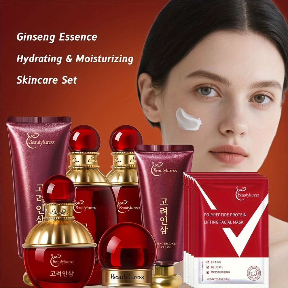 Premium 6-Piece Korean Ginseng Skincare Set