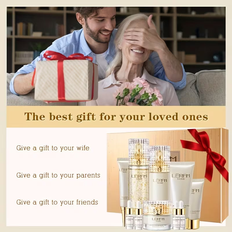 Ginseng Peptide "Gilded Time" Women's Skincare Set
